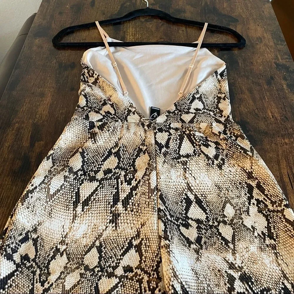 windsor snake print low back jumper size S - Picture 7 of 14